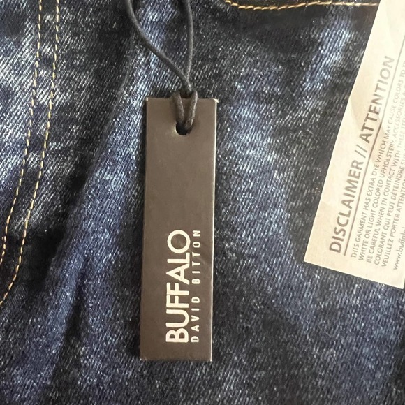 BUFFALO DAVID BITTON DARK‎ WASH HIGH RISE SKINNY ANKLE JEANS WOMEN'S SIZE 29 - Picture 11 of 15